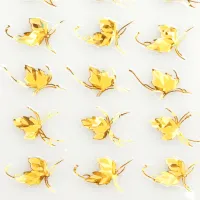 Golden Leaves Stickers
