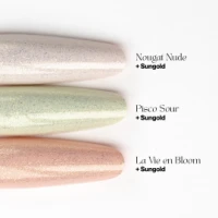 Mermaid glitter top coats 3 pcs.