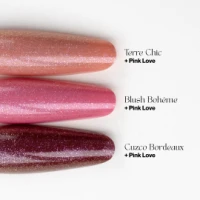 Mermaid glitter top coats 3 pcs.