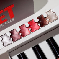 Ultra Fine Velvet Cat Eye Gels 6x10 ml NEW