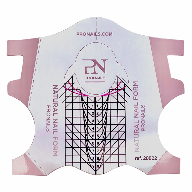 Natural Nail Forms 500 pcs