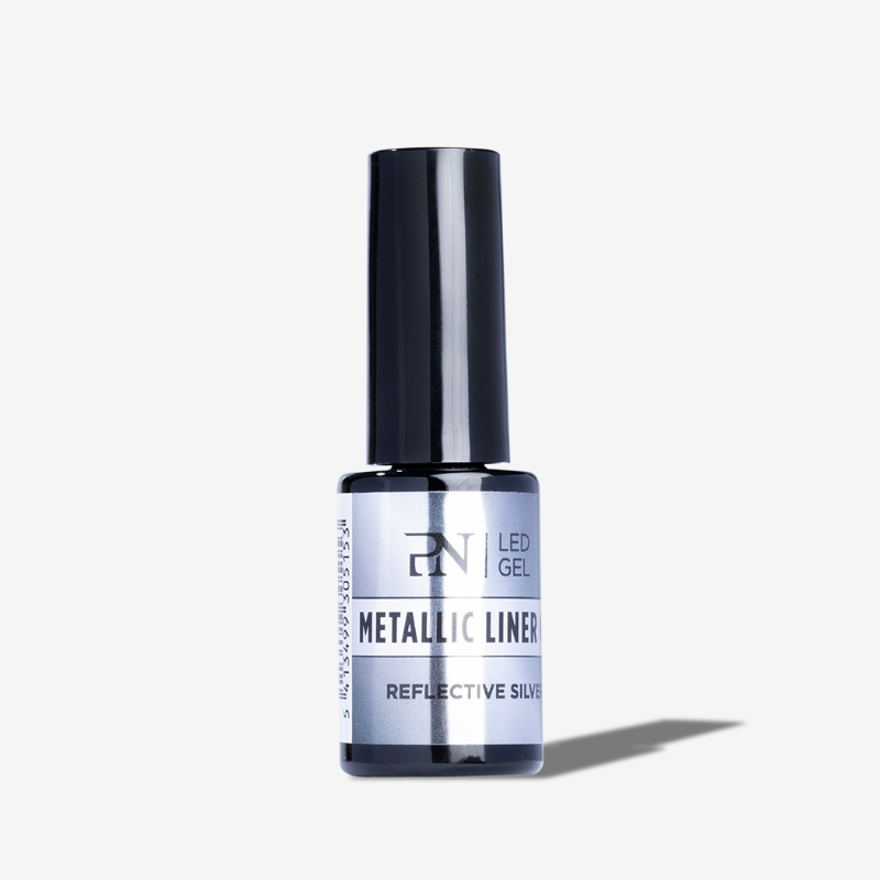 Metallic Liner gel reflective silver 8 ml