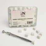 Ombre Tweezer Tool & Sponges 100 pcs