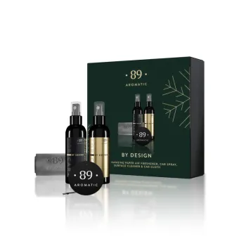 The car set. hanging refresher,car spray, cleaner, car cloth By Design